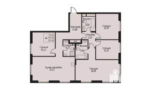 4-к квартира, вторичка, 138м2, 4/6 этаж