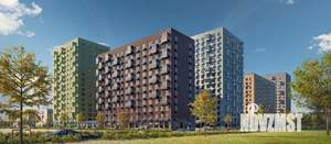 2-к квартира, вторичка, 53м2, 9/17 этаж