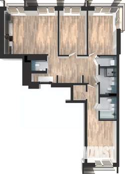 3-к квартира, вторичка, 103м2, 10/10 этаж