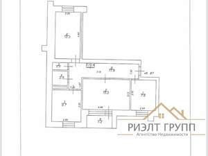 3-к квартира, вторичка, 65м2, 4/9 этаж