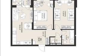 2-к квартира, вторичка, 67м2, 2/5 этаж
