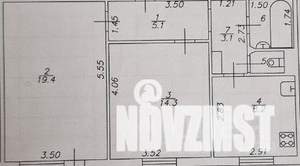 2-к квартира, вторичка, 55м2, 5/9 этаж