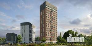 2-к квартира, строящийся дом, 68м2, 4/17 этаж