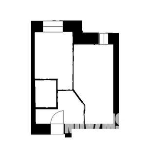 1-к квартира, вторичка, 40м2, 8/10 этаж