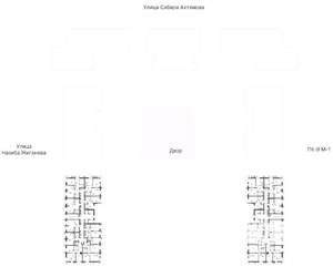 2-к квартира, вторичка, 59м2, 23/24 этаж