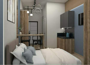 Студия квартира, вторичка, 18м2, 1/5 этаж