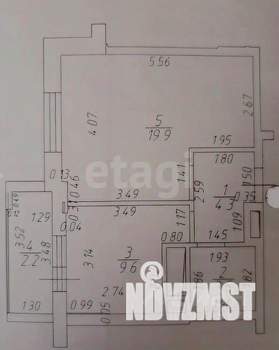 1-к квартира, вторичка, 37м2, 3/24 этаж