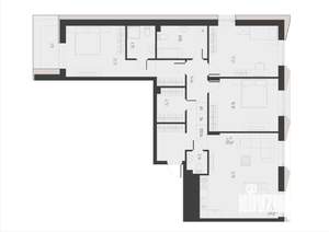 3-к квартира, вторичка, 124м2, 5/5 этаж