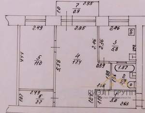 2-к квартира, вторичка, 44м2, 4/5 этаж