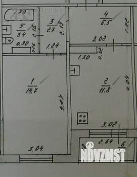 1-к квартира, вторичка, 40м2, 4/9 этаж