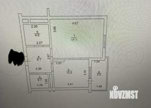 1-к квартира, вторичка, 43м2, 16/18 этаж
