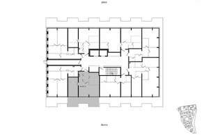 2-к квартира, строящийся дом, 68м2, 2/8 этаж