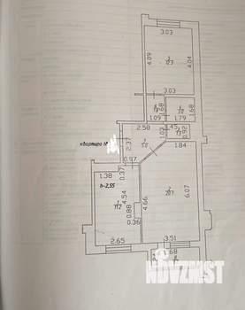 2-к квартира, вторичка, 56м2, 4/9 этаж