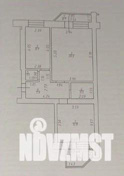 2-к квартира, вторичка, 55м2, 9/9 этаж