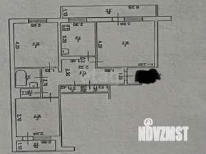 3-к квартира, вторичка, 65м2, 7/9 этаж
