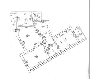 3-к квартира, вторичка, 101м2, 7/24 этаж