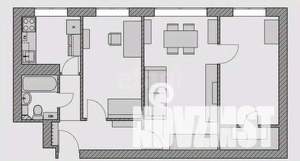 3-к квартира, вторичка, 90м2, 6/14 этаж