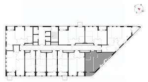 2-к квартира, вторичка, 49м2, 7/23 этаж
