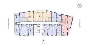 1-к квартира, вторичка, 41м2, 13/22 этаж