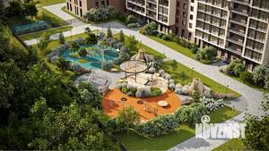 2-к квартира, строящийся дом, 55м2, 7/17 этаж