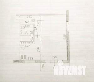 1-к квартира, вторичка, 32м2, 3/5 этаж