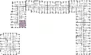 2-к квартира, вторичка, 58м2, 6/23 этаж