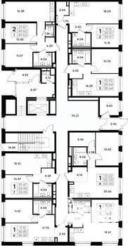 1-к квартира, вторичка, 36м2, 1/11 этаж