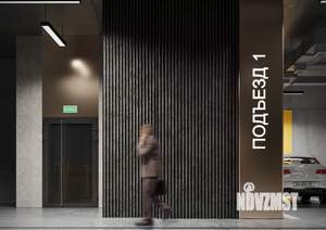 2-к квартира, строящийся дом, 52м2, 1/4 этаж