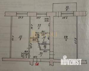 2-к квартира, вторичка, 44м2, 3/5 этаж