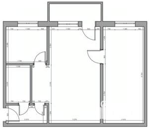 2-к квартира, вторичка, 47м2, 3/5 этаж