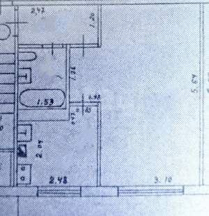 1-к квартира, вторичка, 31м2, 1/5 этаж