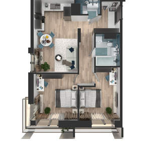2-к квартира, вторичка, 61м2, 10/24 этаж