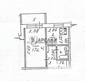 1-к квартира, вторичка, 35м2, 7/10 этаж