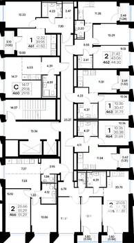 Студия квартира, вторичка, 29м2, 12/20 этаж
