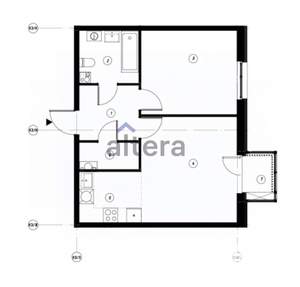2-к квартира, строящийся дом, 50м2, 3/19 этаж