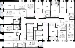 1-к квартира, вторичка, 34м2, 8/20 этаж