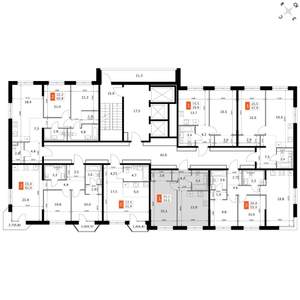 1-к квартира, вторичка, 40м2, 16/20 этаж