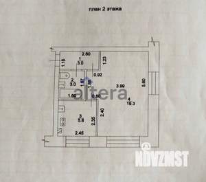 1-к квартира, вторичка, 31м2, 2/5 этаж