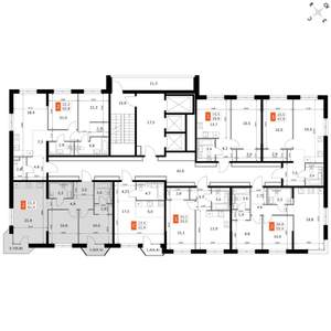 2-к квартира, вторичка, 62м2, 12/20 этаж