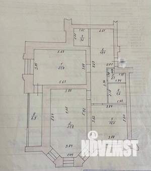 2-к квартира, вторичка, 90м2, 6/11 этаж