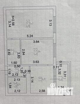2-к квартира, вторичка, 46м2, 18/19 этаж