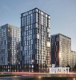 2-к квартира, строящийся дом, 48м2, 9/24 этаж