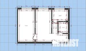 2-к квартира, вторичка, 45м2, 1/2 этаж