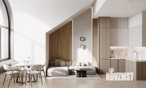 1-к квартира, строящийся дом, 58м2, 3/5 этаж