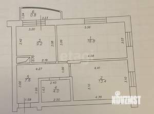 2-к квартира, вторичка, 54м2, 14/20 этаж