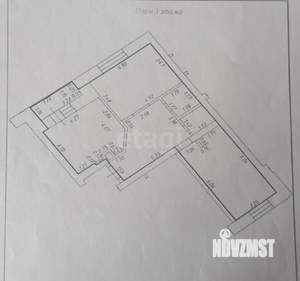 2-к квартира, вторичка, 76м2, 1/5 этаж