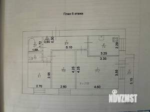 3-к квартира, вторичка, 60м2, 6/9 этаж