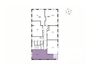 3-к квартира, вторичка, 78м2, 11/22 этаж