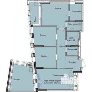 3-к квартира, строящийся дом, 85м2, 2/23 этаж