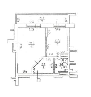 1-к квартира, вторичка, 39м2, 22/24 этаж